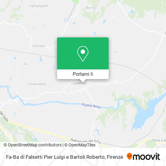 Mappa Fa-Ba di Falsetti Pier Luigi e Bartoli Roberto