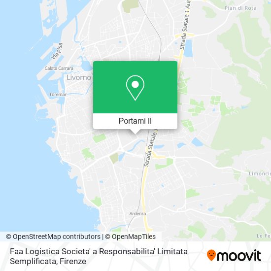 Mappa Faa Logistica Societa' a Responsabilita' Limitata Semplificata
