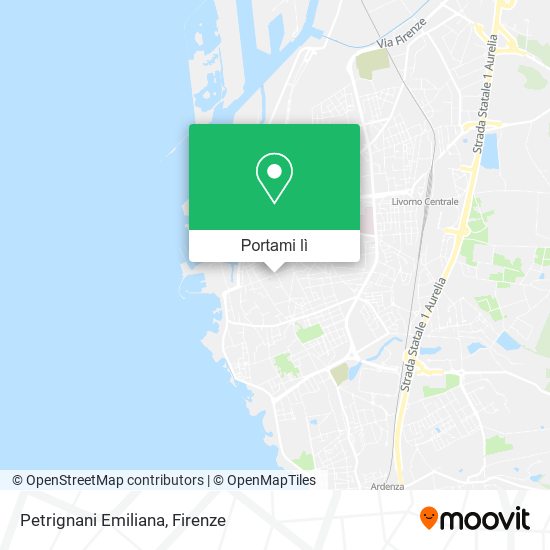 Mappa Petrignani Emiliana