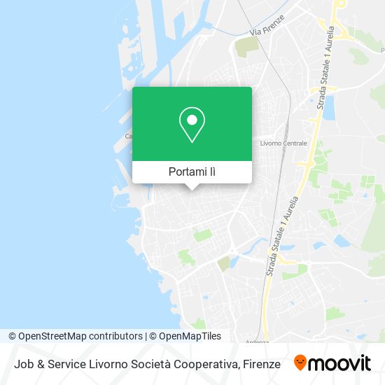 Mappa Job & Service Livorno Società Cooperativa