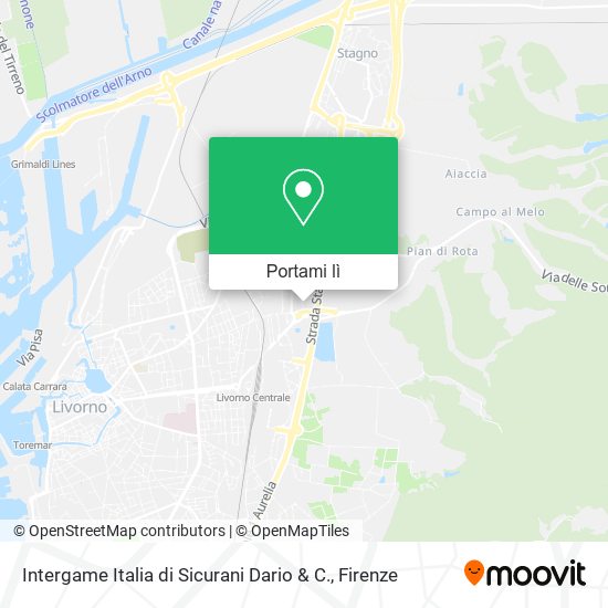 Mappa Intergame Italia di Sicurani Dario & C.