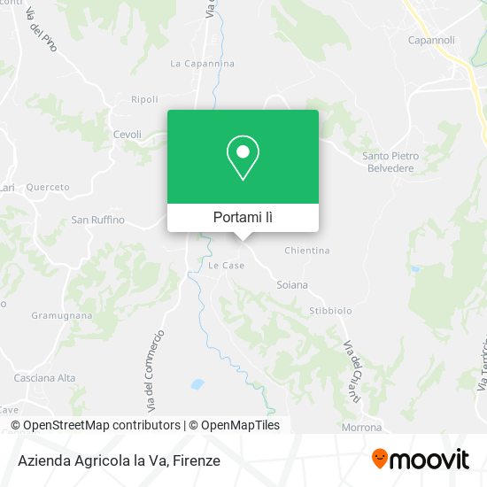 Mappa Azienda Agricola la Va