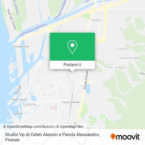 Mappa Studio Vp di Celati Alessio e Parola Alessandro