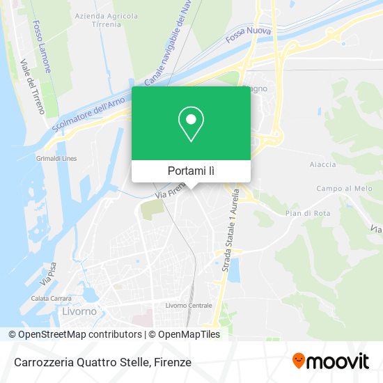 Mappa Carrozzeria Quattro Stelle