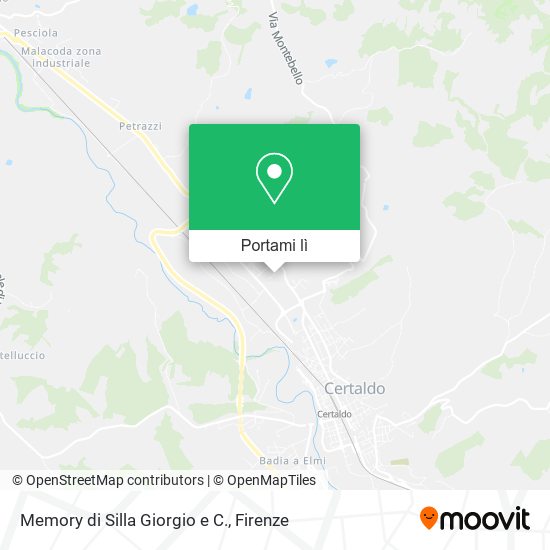 Mappa Memory di Silla Giorgio e C.