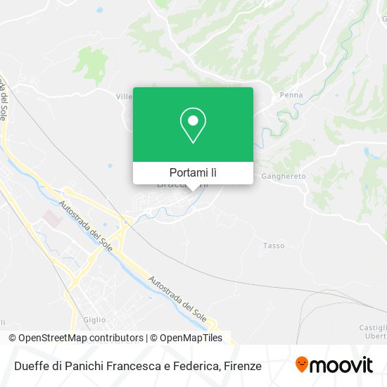 Mappa Dueffe di Panichi Francesca e Federica