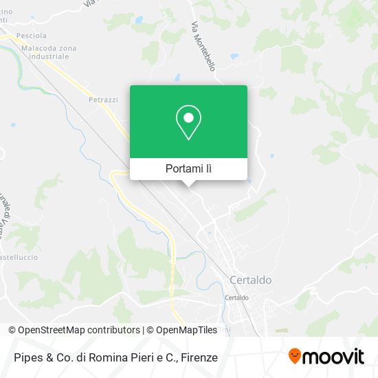 Mappa Pipes & Co. di Romina Pieri e C.