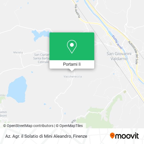 Mappa Az. Agr. il Solatio di Mini Aleandro