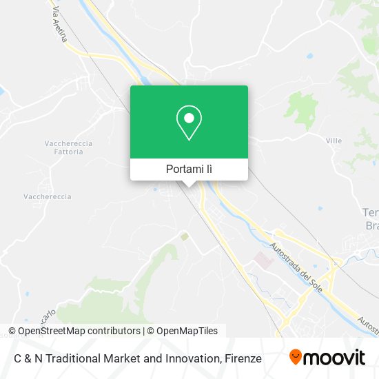 Mappa C & N Traditional Market and Innovation