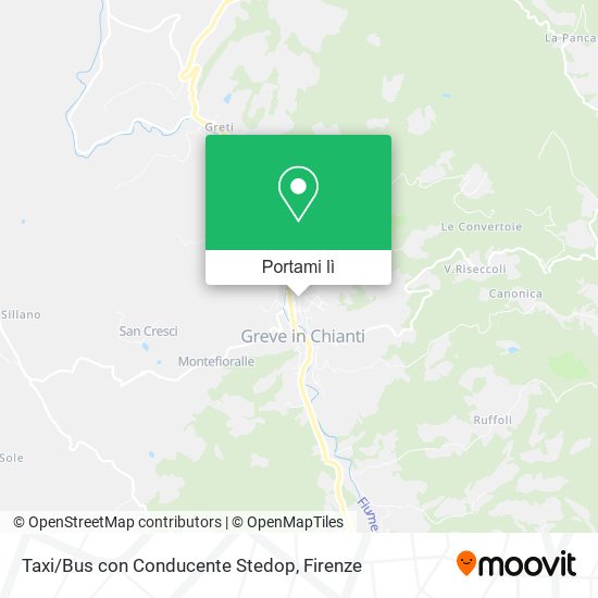 Mappa Taxi/Bus con Conducente Stedop