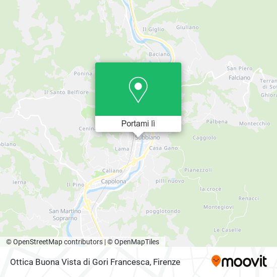Mappa Ottica Buona Vista di Gori Francesca