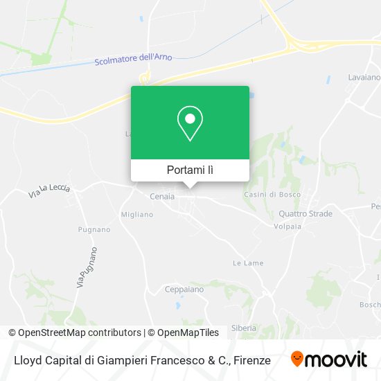 Mappa Lloyd Capital di Giampieri Francesco & C.
