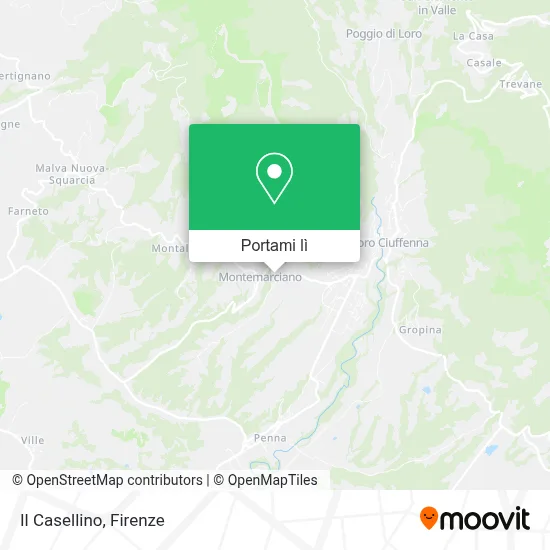 Mappa Il Casellino