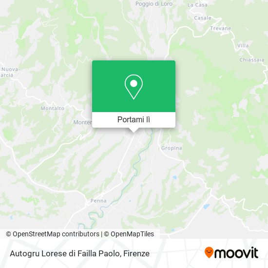 Mappa Autogru Lorese di Failla Paolo