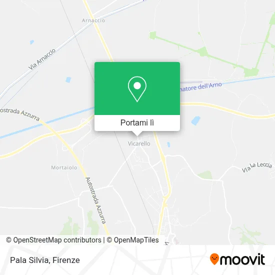 Mappa Pala Silvia