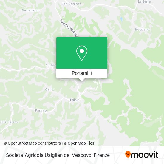Mappa Societa' Agricola Usiglian del Vescovo