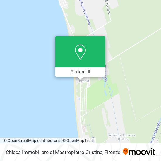 Mappa Chicca Immobiliare di Mastropietro Cristina