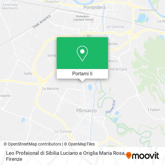 Mappa Leo Profeional di Sibilia Luciano e Origlia Maria Rosa
