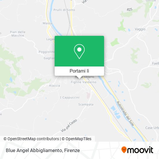 Mappa Blue Angel Abbigliamento