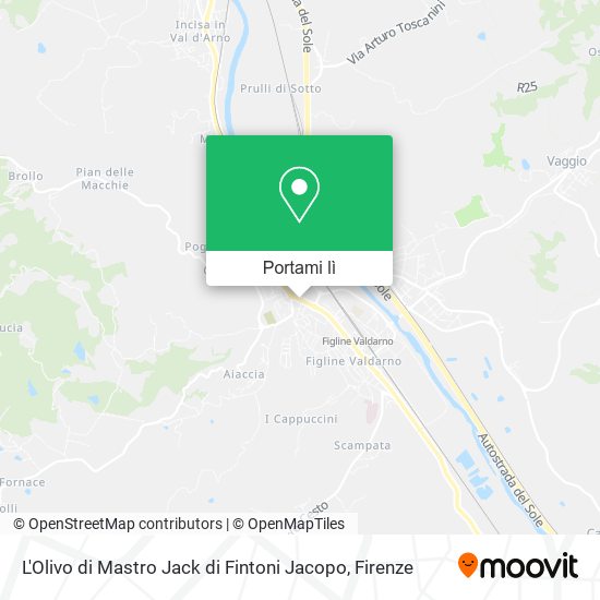 Mappa L'Olivo di Mastro Jack di Fintoni Jacopo