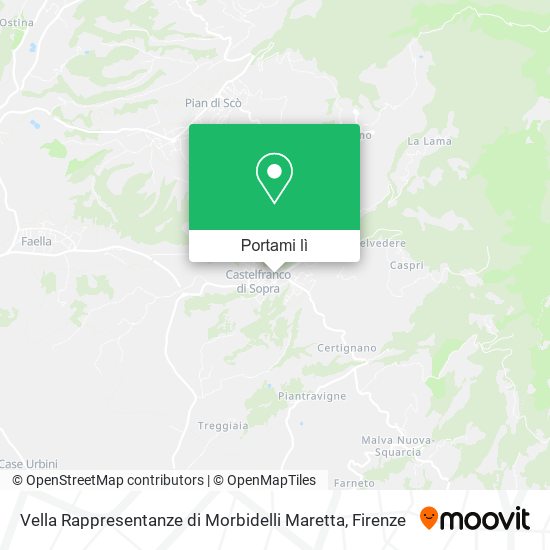 Mappa Vella Rappresentanze di Morbidelli Maretta