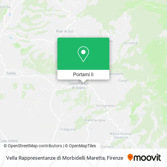 Mappa Vella Rappresentanze di Morbidelli Maretta