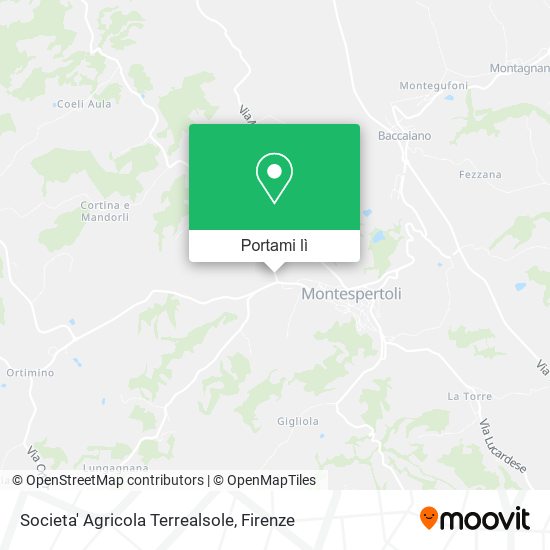 Mappa Societa' Agricola Terrealsole