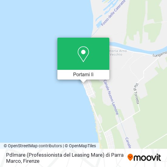 Mappa Pdlmare (Professionista del Leasing Mare) di Parra Marco