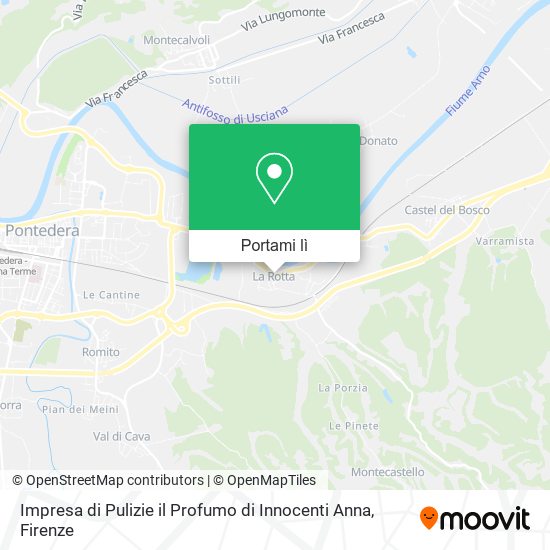 Mappa Impresa di Pulizie il Profumo di Innocenti Anna