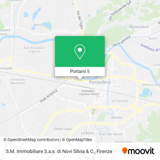 Mappa S.M. Immobiliare S.a.s. di Novi Silvia & C.