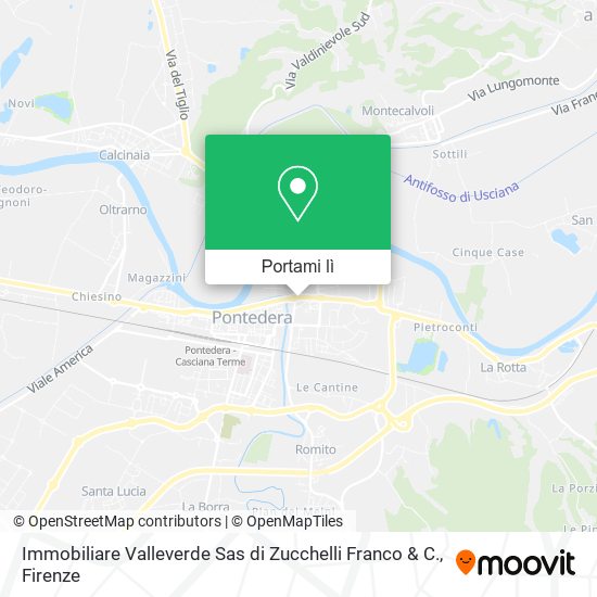 Mappa Immobiliare Valleverde Sas di Zucchelli Franco & C.