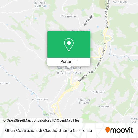 Mappa Gheri Costruzioni di Claudio Gheri e C.