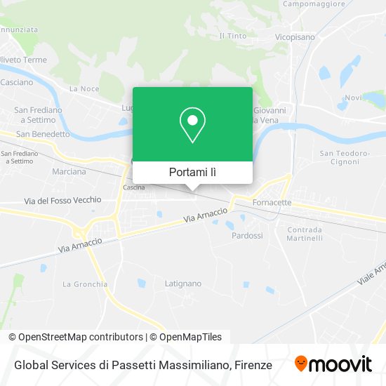 Mappa Global Services di Passetti Massimiliano