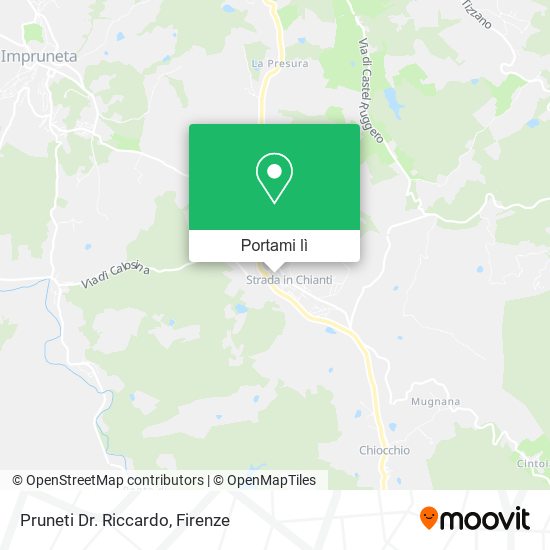 Mappa Pruneti Dr. Riccardo