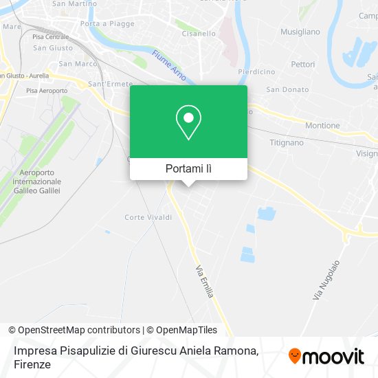 Mappa Impresa Pisapulizie di Giurescu Aniela Ramona
