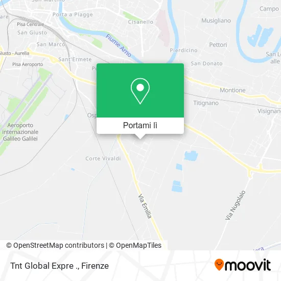 Mappa Tnt Global Expre .