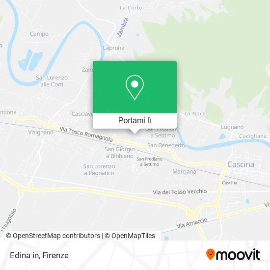 Mappa Edina in