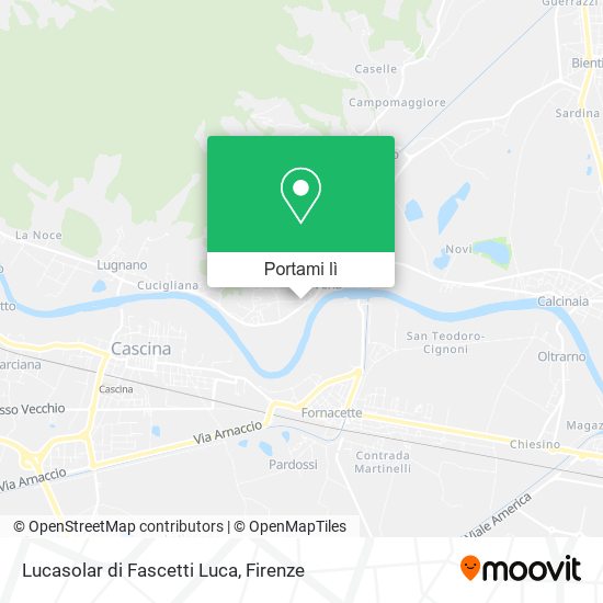 Mappa Lucasolar di Fascetti Luca
