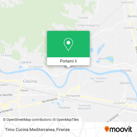 Mappa Timo Cucina Mediterranea