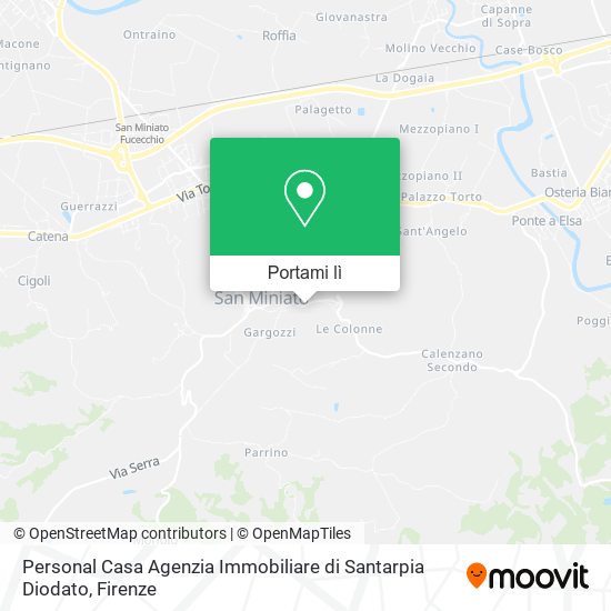 Mappa Personal Casa Agenzia Immobiliare di Santarpia Diodato