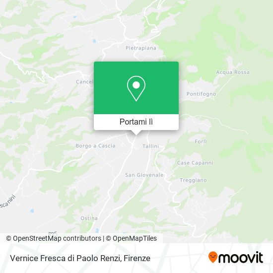 Mappa Vernice Fresca di Paolo Renzi