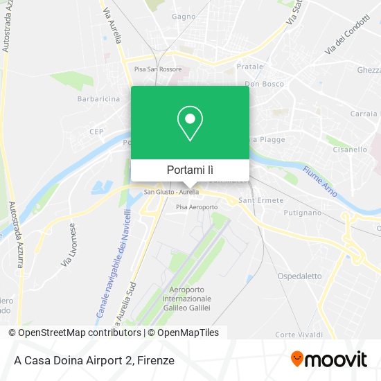 Mappa A Casa Doina Airport 2
