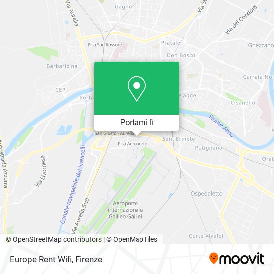 Mappa Europe Rent Wifi