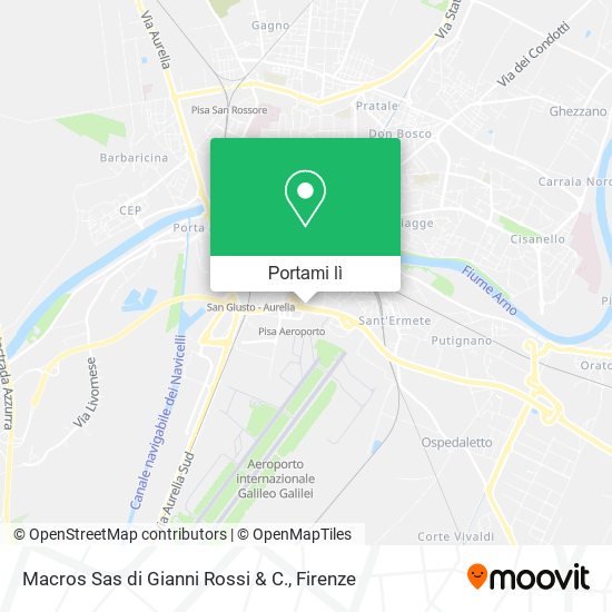 Mappa Macros Sas di Gianni Rossi & C.