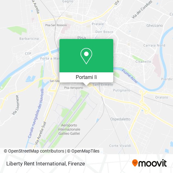 Mappa Liberty Rent International