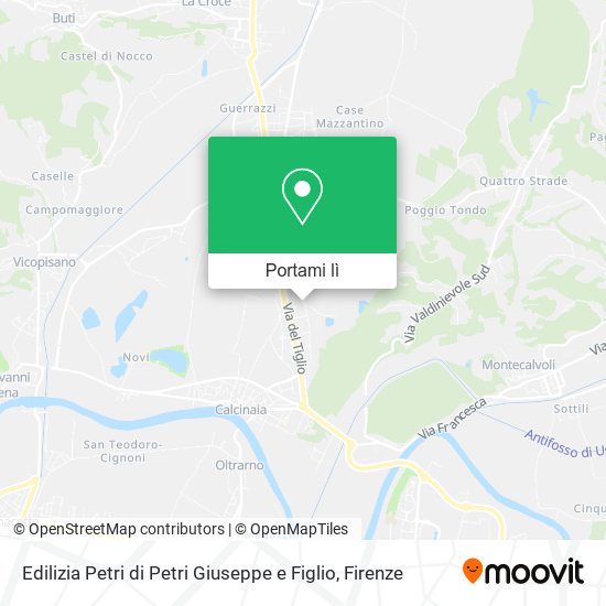 Mappa Edilizia Petri di Petri Giuseppe e Figlio