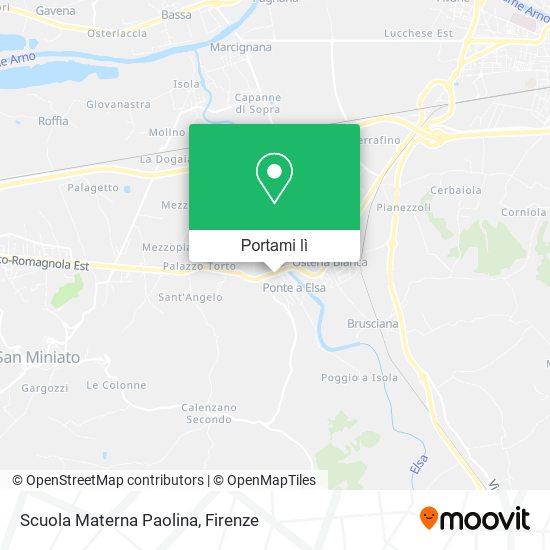 Mappa Scuola Materna Paolina
