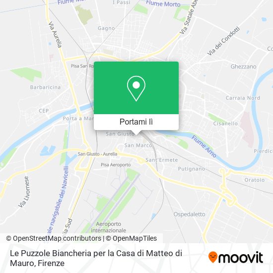 Mappa Le Puzzole Biancheria per la Casa di Matteo di Mauro