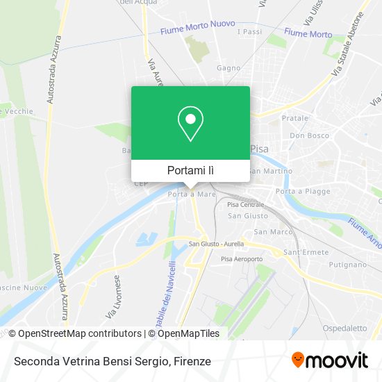 Mappa Seconda Vetrina Bensi Sergio