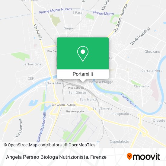 Mappa Angela Perseo Biologa Nutrizionista